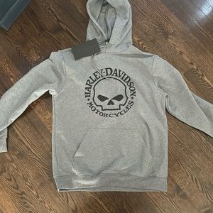 Harley Davidson sweatshirt grey